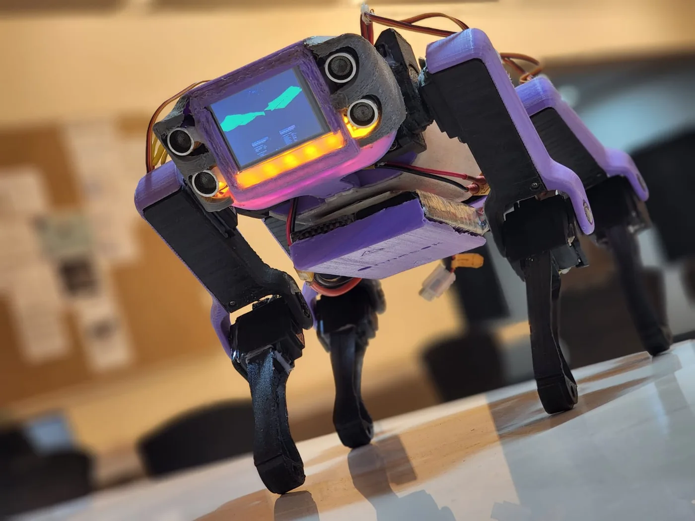 Axelia quadruped robot